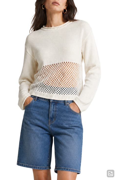 Apollo Open Knit Pullover