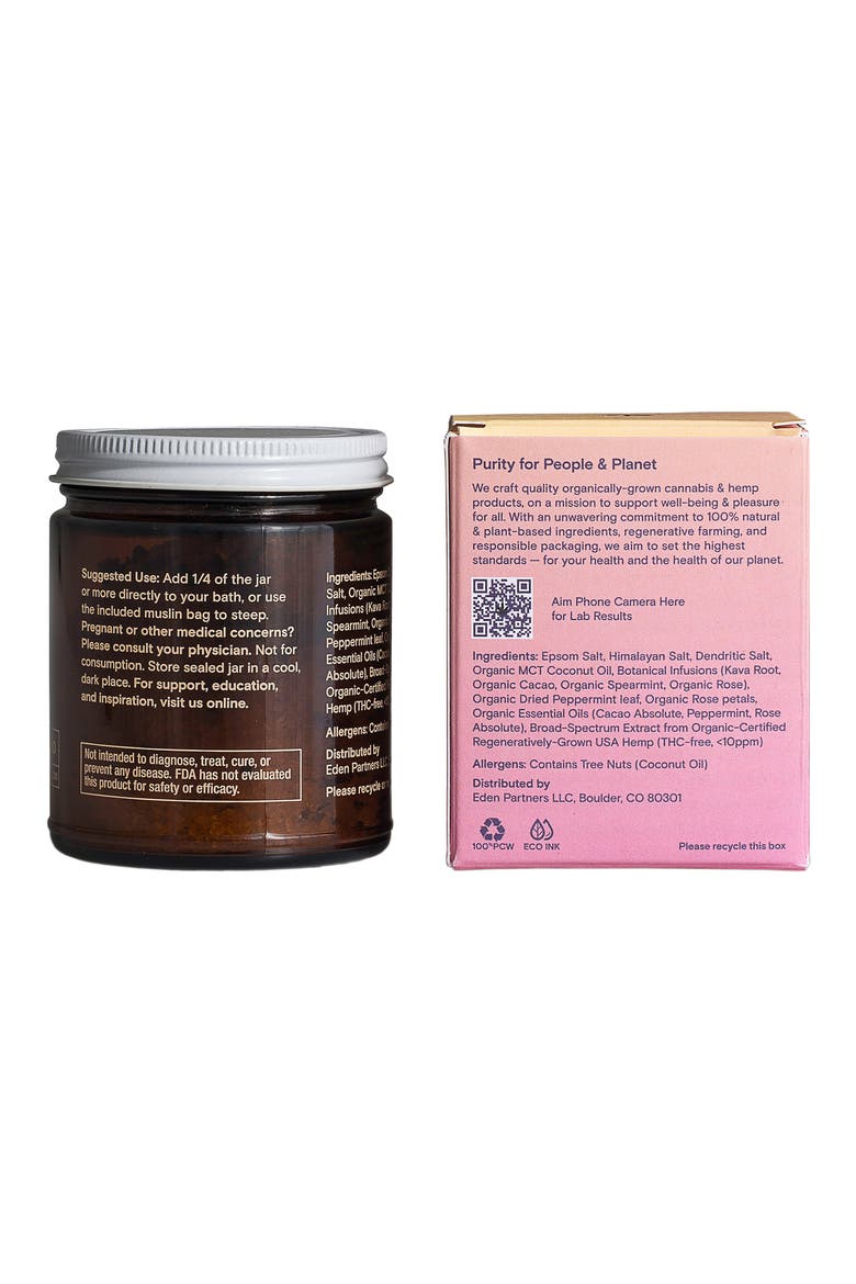 FORIA® Intimacy Bath Salts with CBD & Cacao, Alternate, color, NO COLOR