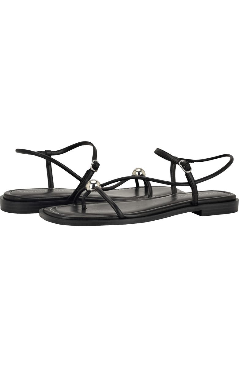 Tommy Hilfiger Taras Sandal, Alternate, color, Black