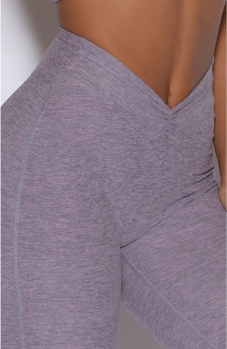 Bombshell Sportswear V Active Leggings, Alternate, color, Lilac Grey