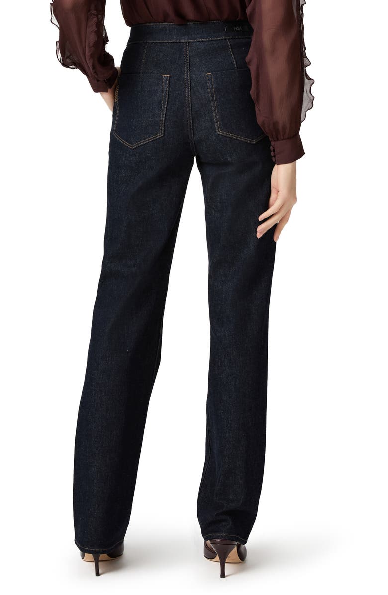 PAIGE Stevie High Waist Straight Leg Trouser Jeans, Alternate, color,