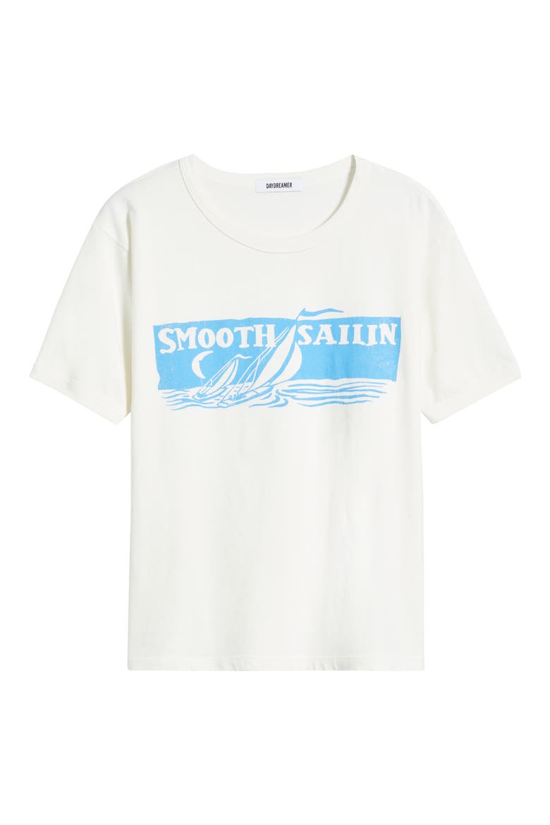 Smooth Sailin' Cotton Graphic T-Shirt, Alternate, color, VINTAGE WHITE