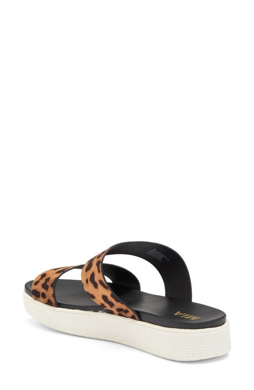 Mia Saige Platform Slide Sandal