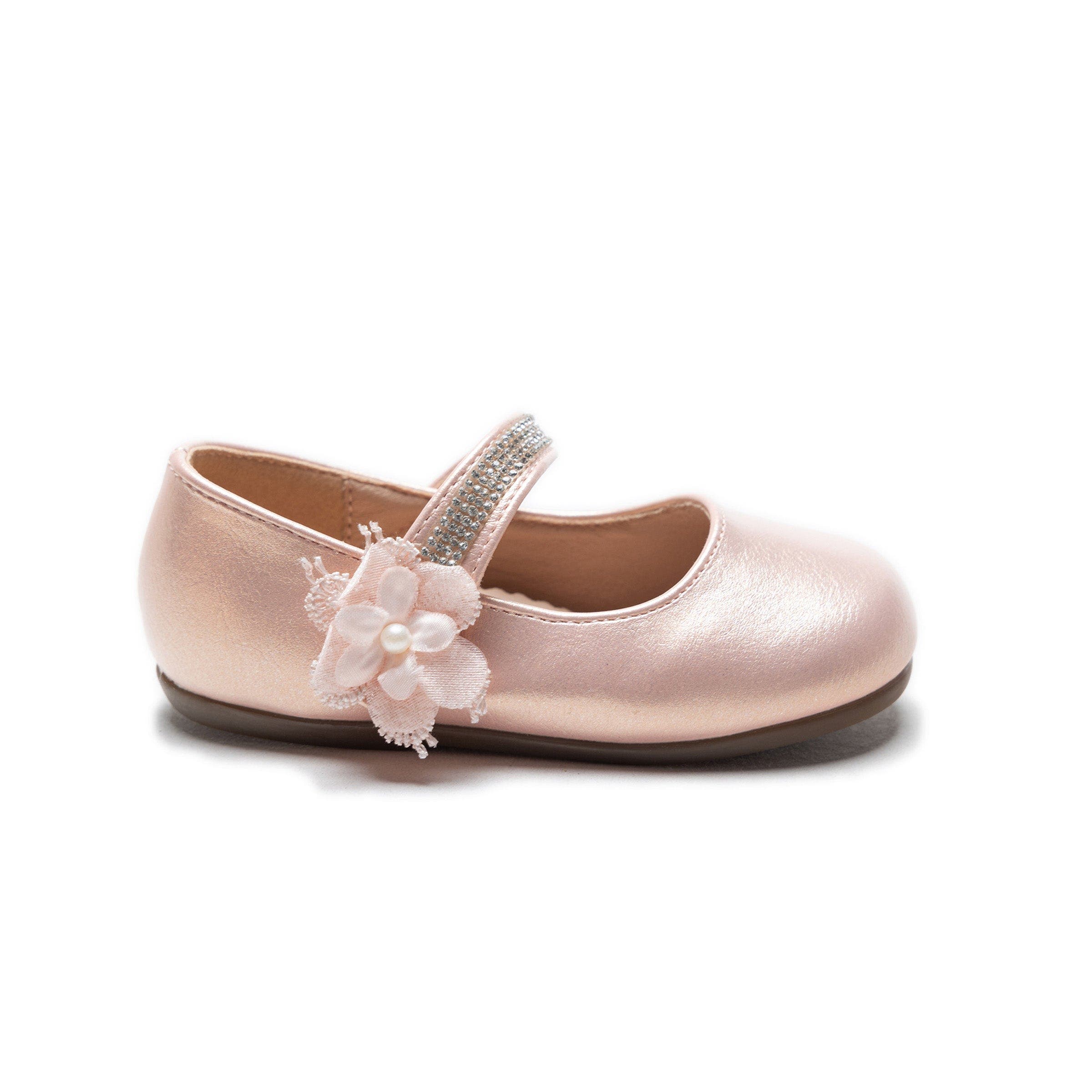 Primrose Rhinestone Flats, Alternate, color, Pink