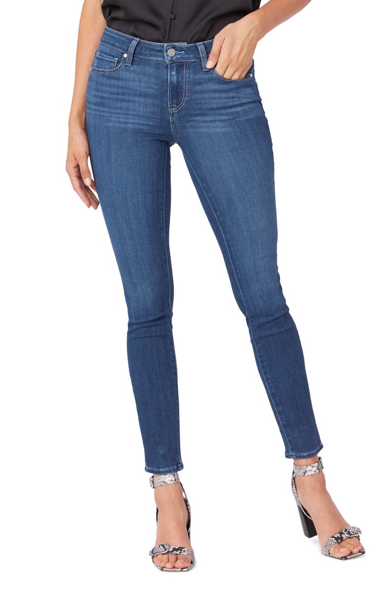 PAIGE Verdugo Ankle Skinny Jeans, Main, color, 