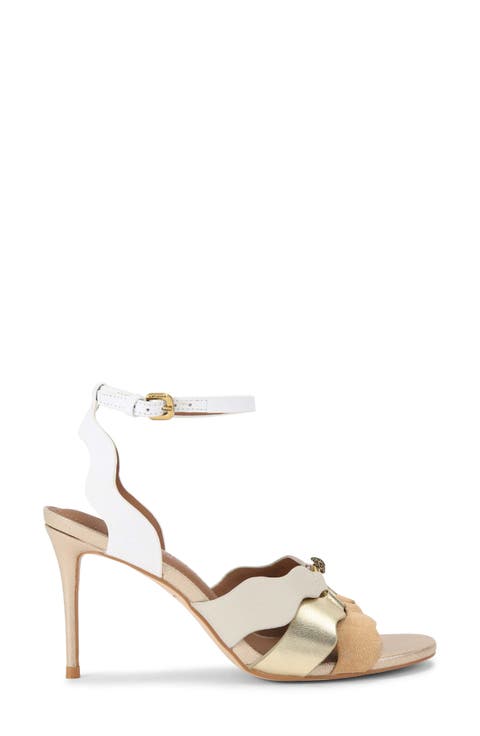 Sun Wave Ankle Strap Sandal (Women)