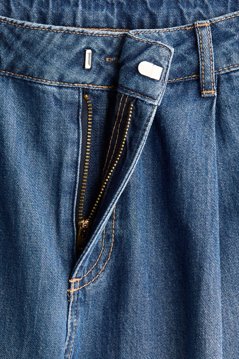 Loose Fit Wide Regular Jeans, Alternate, color, Denim blue
