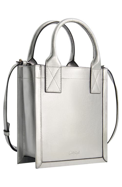 Fred By Fred Segal Smooth Metallic Leather Tote Bag