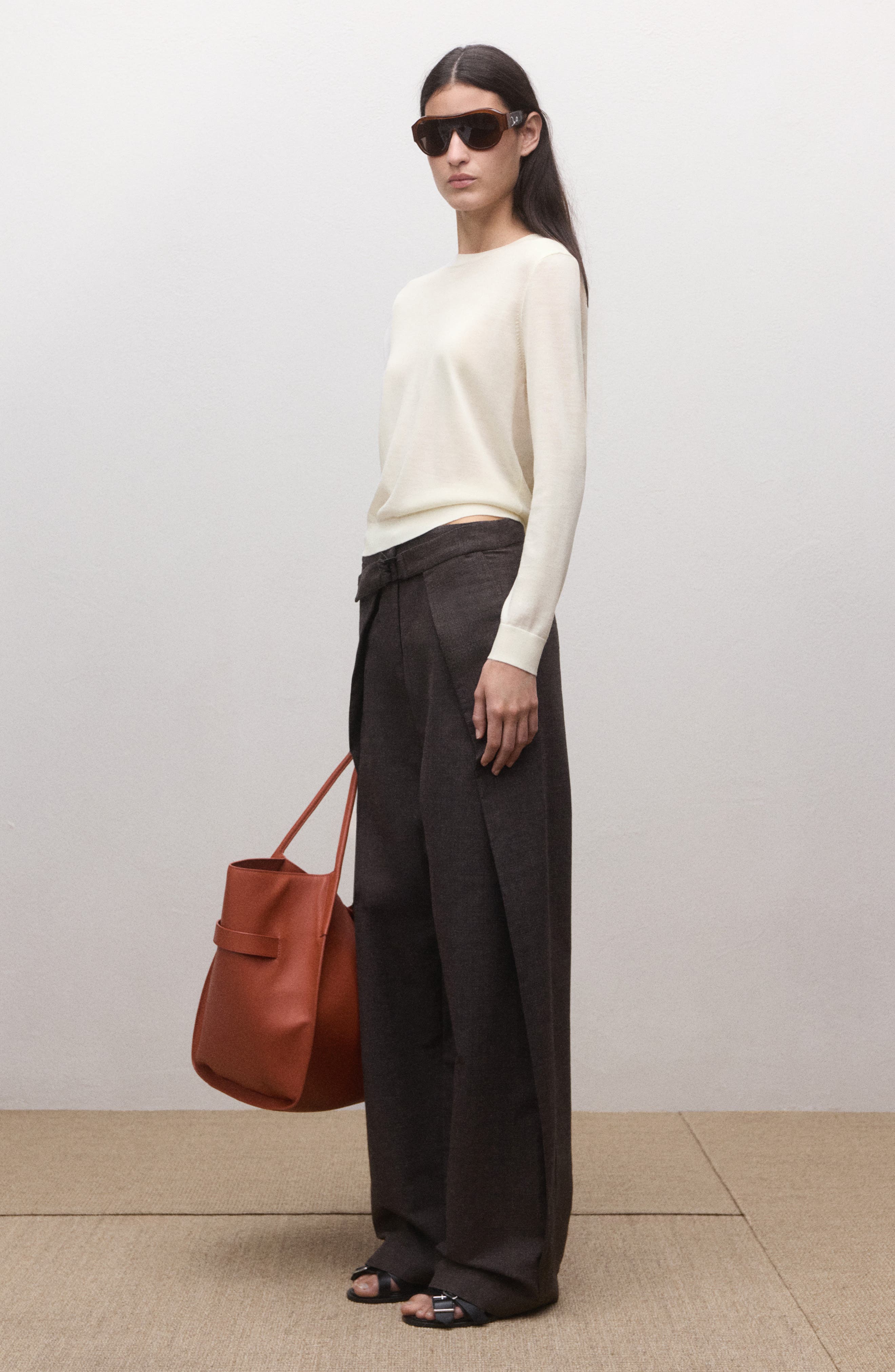 Crewneck Wool Sweater - image 4