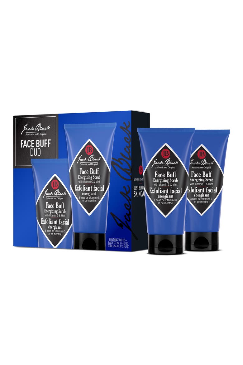Face Buff Energizing Scrub Duo $60, Main, color, NO COLOR