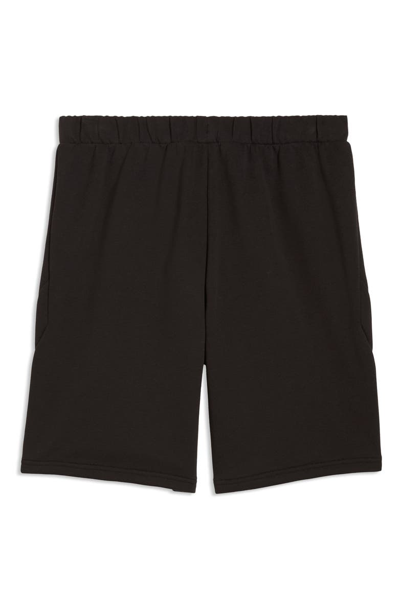 PUMA Scuderia Ferrari Motosport 1 Sweat Shorts, Alternate, color, Puma Black