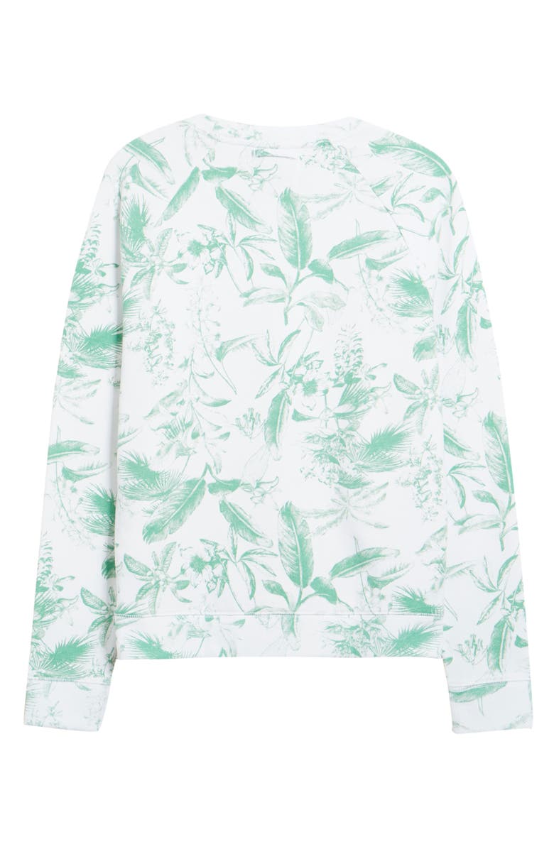 Lucky Brand Botanical Print Sweatshirt, Alternate, color, 