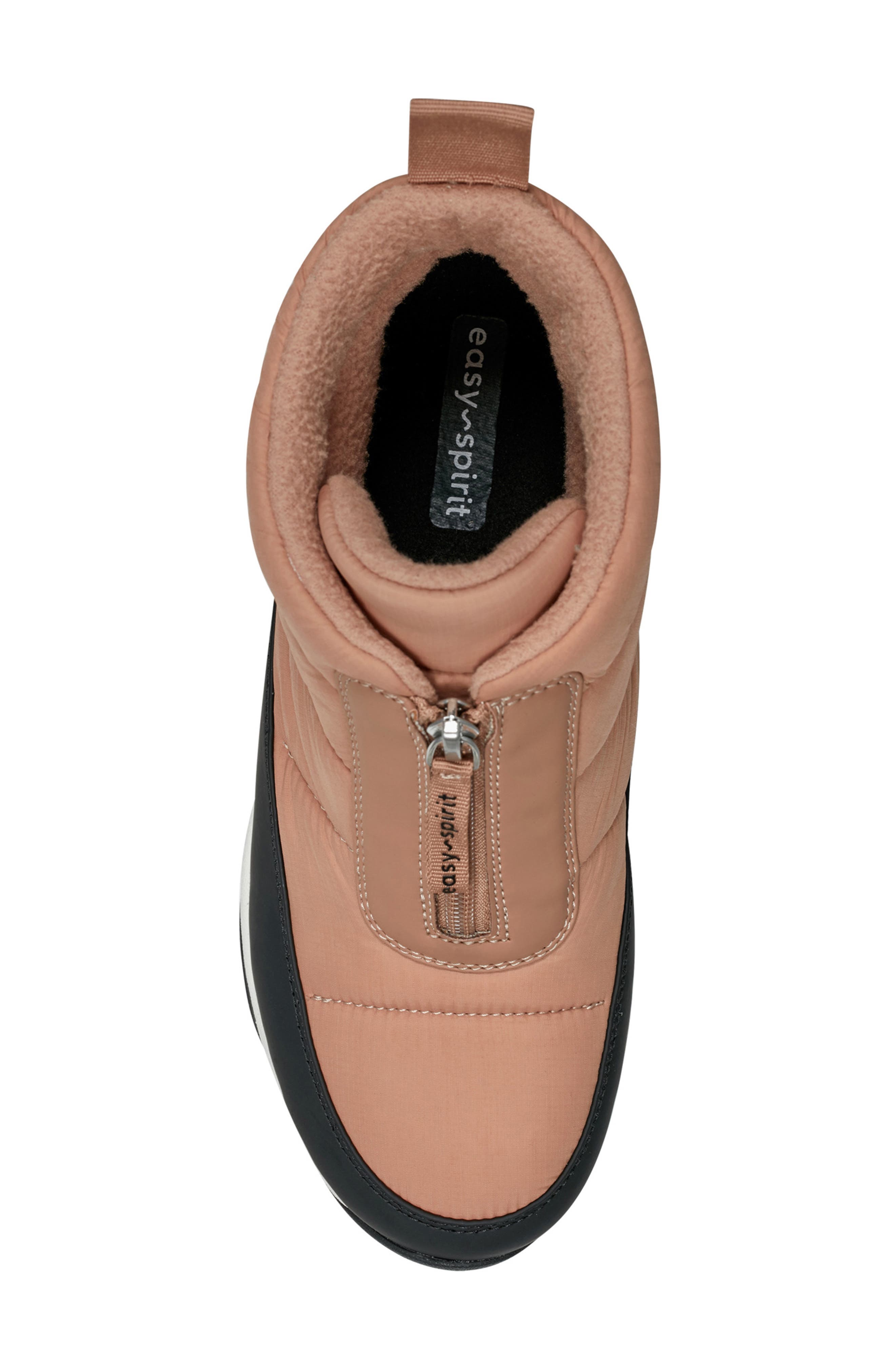 Easy Spirit Edele Water Repellent Bootie, Alternate, color, Dark Natural