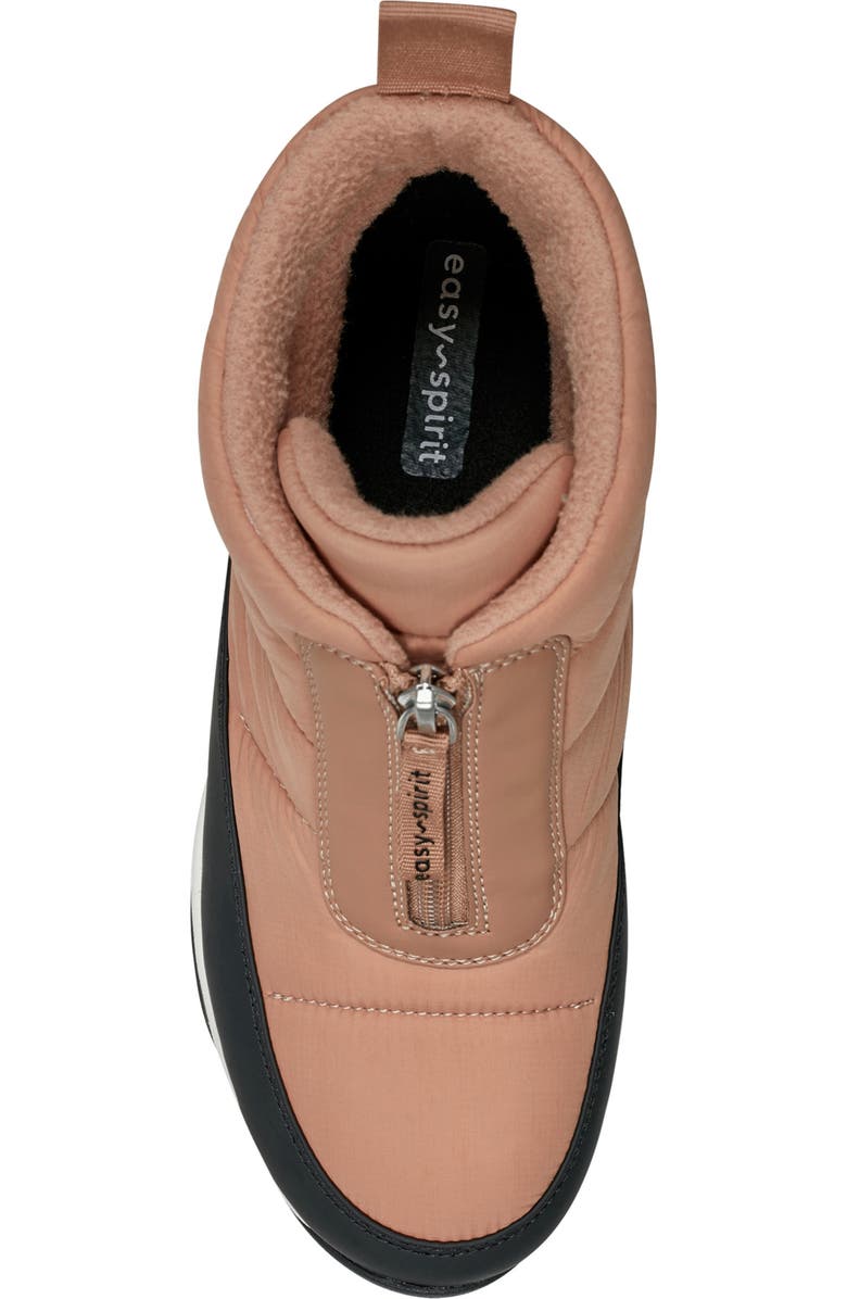 Easy Spirit Edele Water Repellent Bootie, Alternate, color, Dark Natural