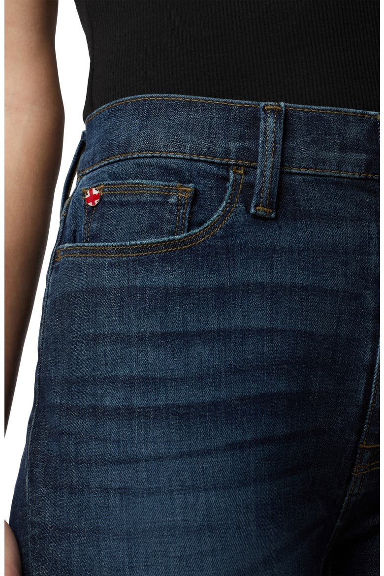 Blair High Rise Crop Bootcut Jeans, Alternate, color, IRIS