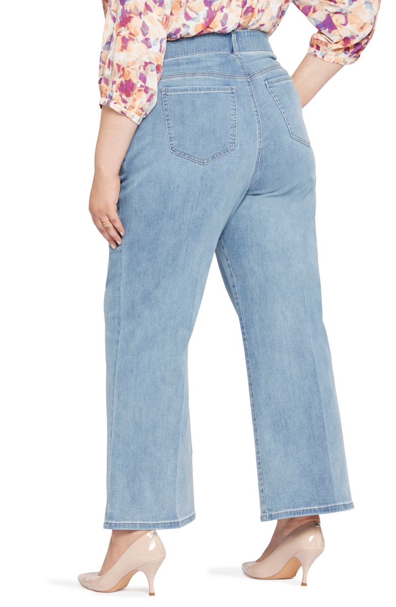 NYDJ Waist Match Major Wide Leg Jeans, Alternate, color, Crystalline