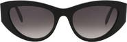 McQueen 54mm Modified Cat Eye Sunglasses