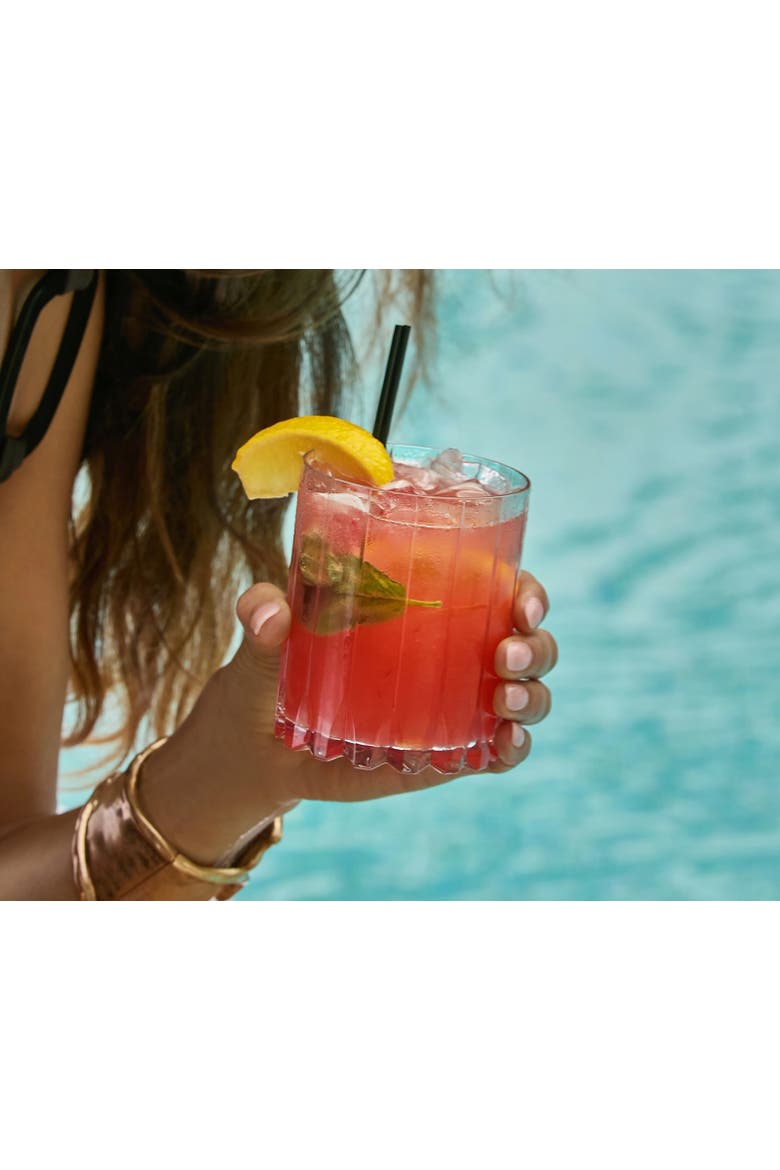 Resort Double Rocks Glass, Set of 2, Alternate, color, Clear