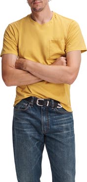 rag & bone Classic Fit Garment Dye Pocket T-Shirt