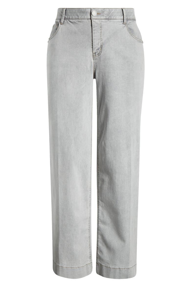 Sam High Waist Wide Leg Jeans, Alternate, color, LIGHT GREY