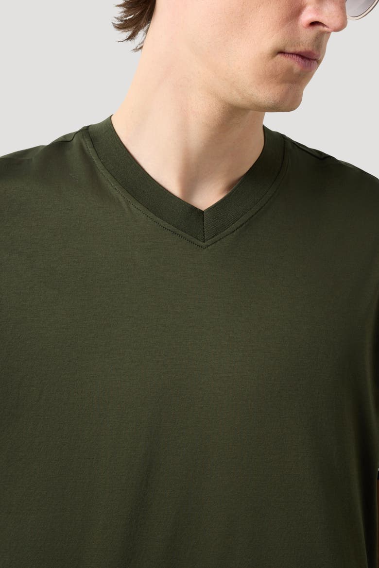 T-Shirt Tiam, Alternate, color, Olive green
