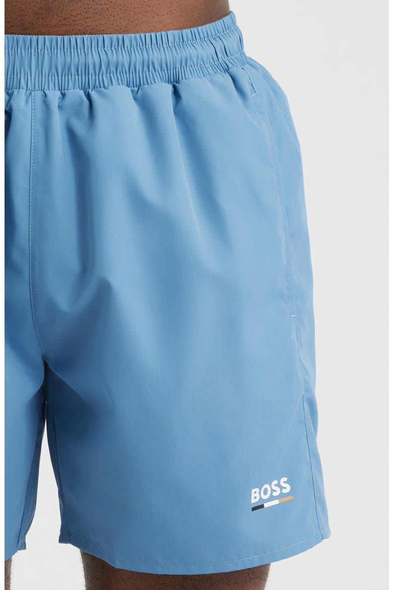 Swordfish Swim Trunks, Alternate, color, LIGHT PASTEL/ BLUE
