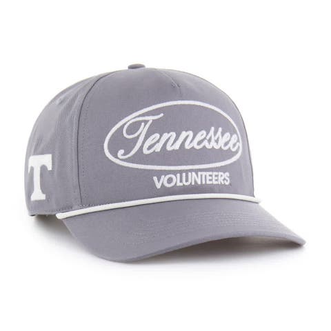 Men's '47 Gray Tennessee Volunteers Contemporary Basics Foundational Rope Hitch Adjustable Hat