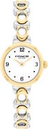 COACH Iris Two-Tone Bracelet Watch, 22.5mm