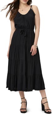 PAIGE Wellsley Tie Strap Maxi Dress