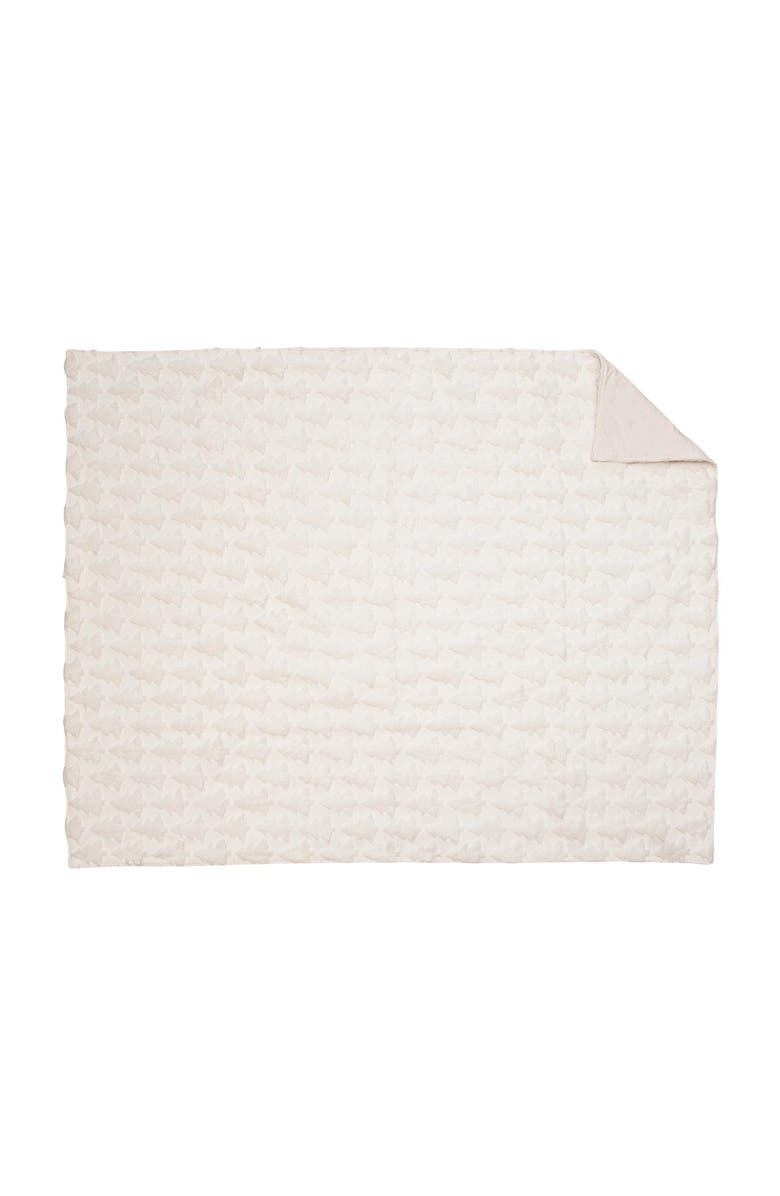 C&F Home Frosted Tree Throw Blanket, Main, color, White