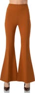 IVONNE Flared Trousers with Wide Waistband