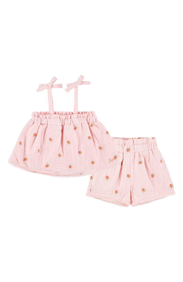 Levi's<sup>®</sup> Tie Tank & Shorts Set, Main, color,