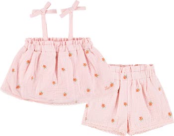 Tie Tank & Shorts Set