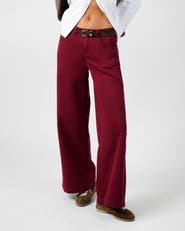 WeWoreWhat Relaxed Low Rise Baggy Pant
