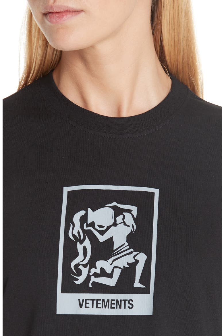 Horoscope T-Shirt, Alternate, color, BLACK/ AQUARIUS