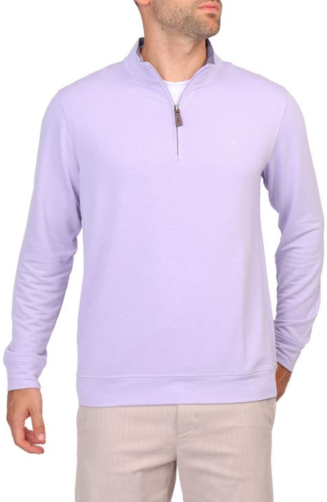 French Terry Quarter Zip Pullover