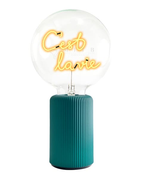 Cest Lavie Portable Table Lamp