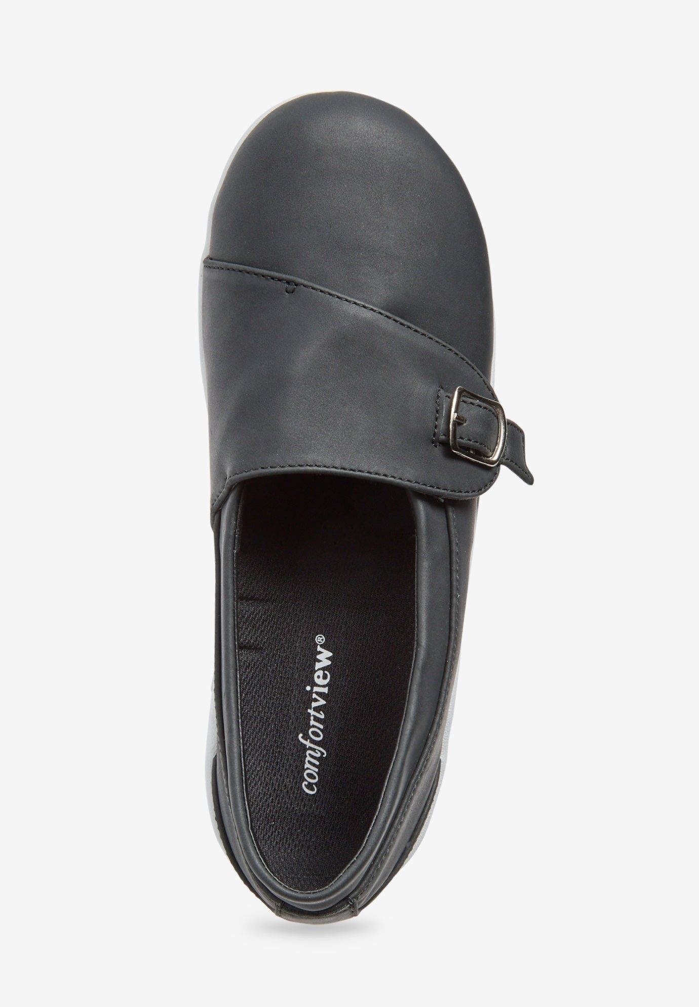 Comfortview The Kirby Arch Support Flat, Alternate, color, Black