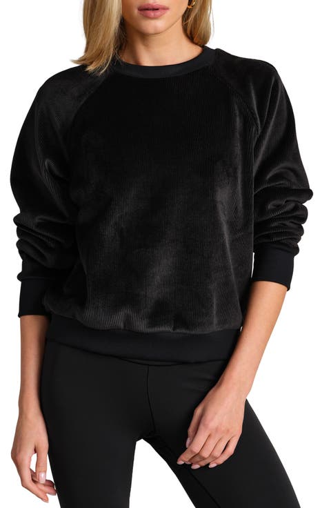 Plush Crewneck Sweatshirt