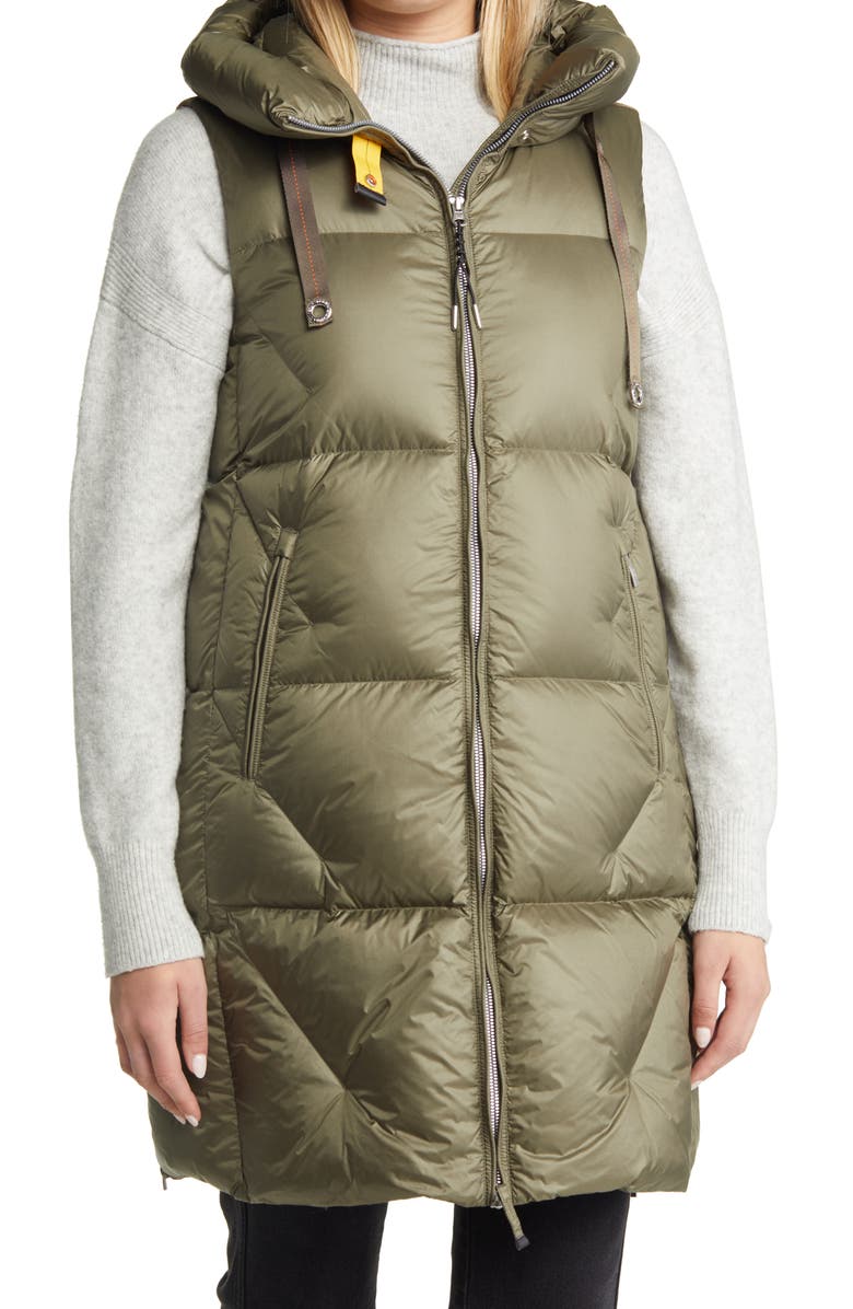 Parajumpers Zuly Long Puffer Vest, Alternate, color,