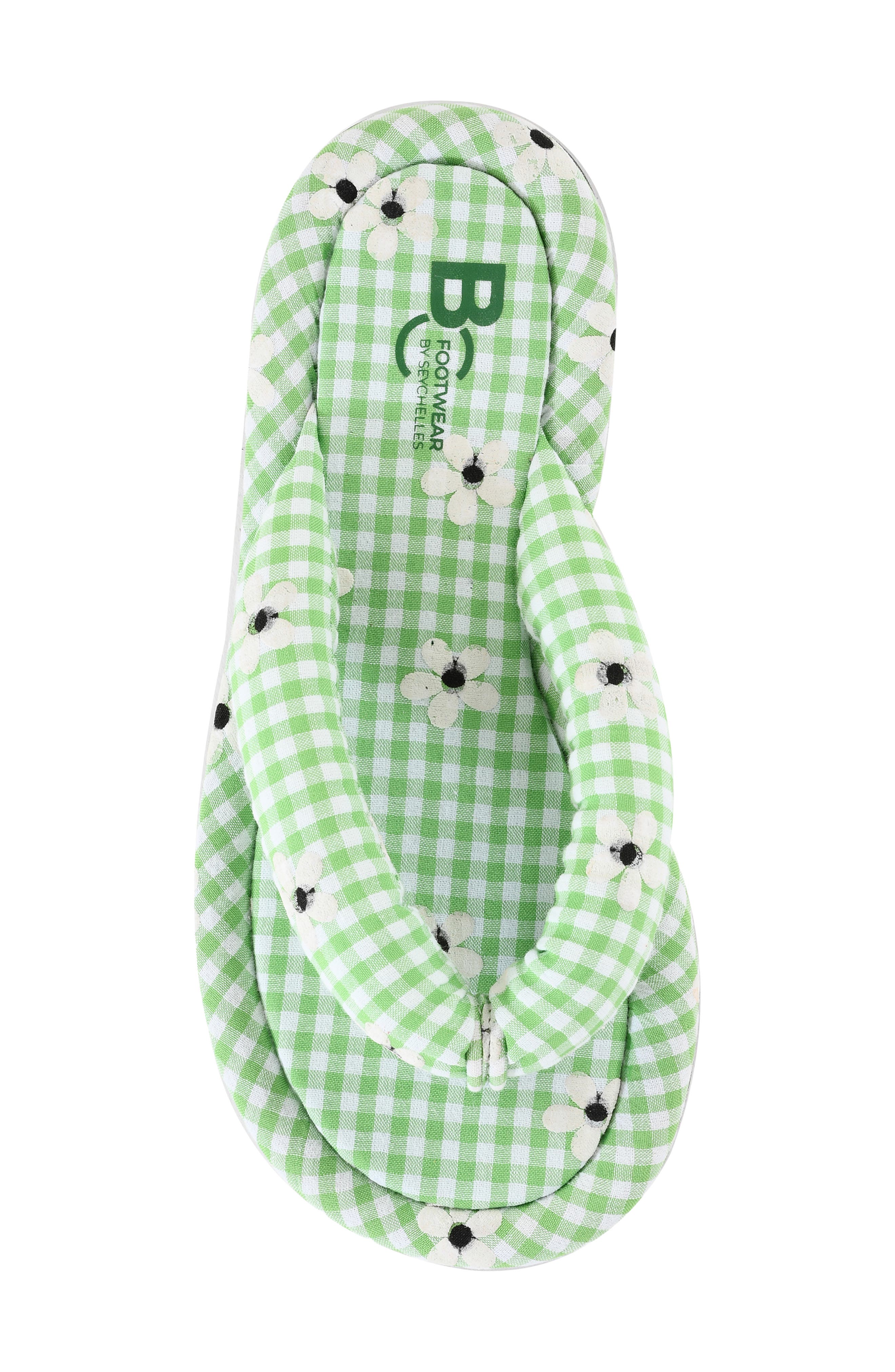 BC Footwear Flipside Flip Flop, Alternate, color, Green