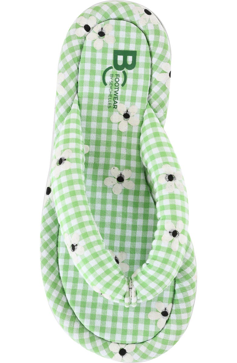 BC Footwear Flipside Flip Flop, Alternate, color, Green