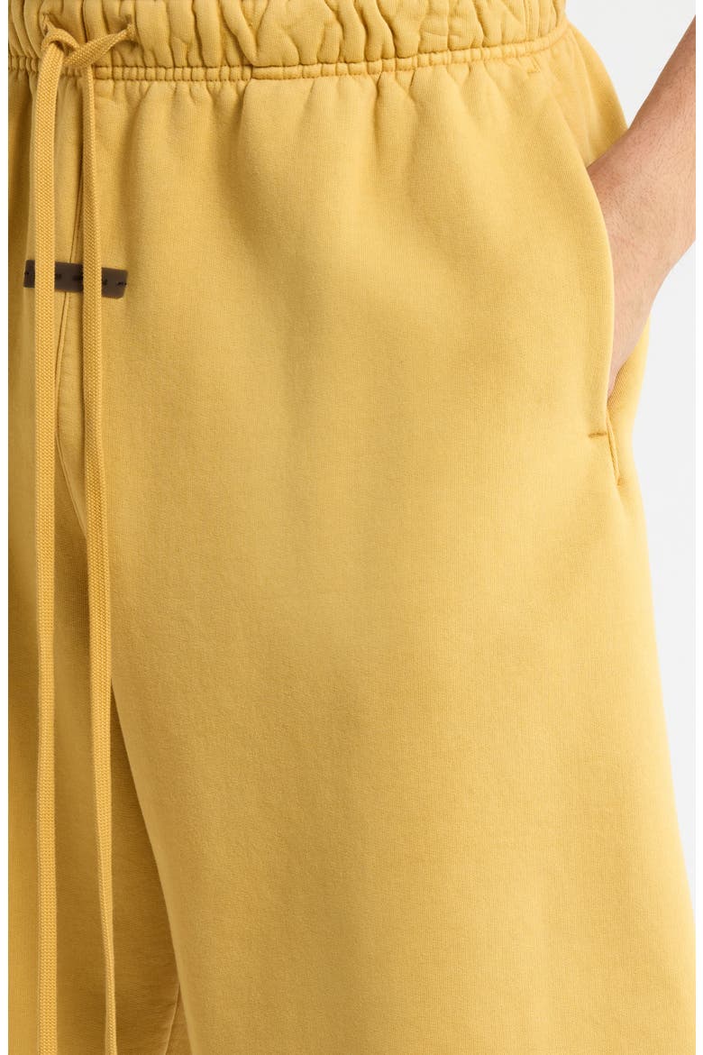 Relaxed Sweat Shorts, Alternate, color, CANYON