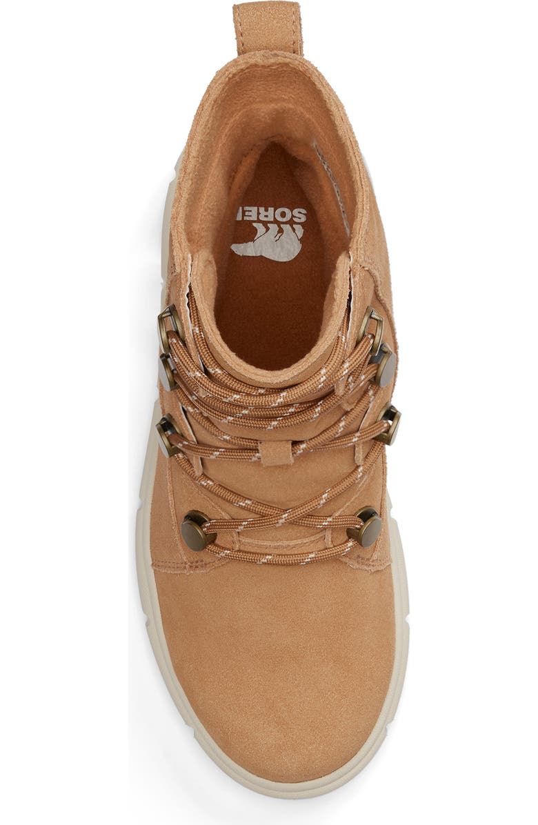 SOREL Explorer III Joan Waterproof Boot, Alternate, color, Tawny Buff/ Chalk