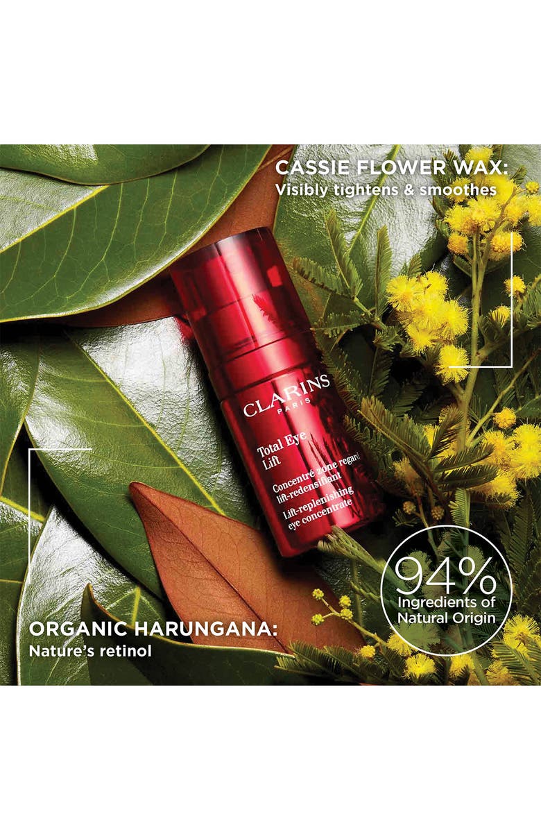 Clarins Total Eye Lift Double Edition Anti-Aging Skincare Set $180 Value, Alternate, color,