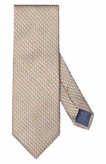 Eton Geometric Silk Tie