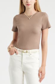 Nordstrom Pima Cotton Blend Crewneck T-Shirt