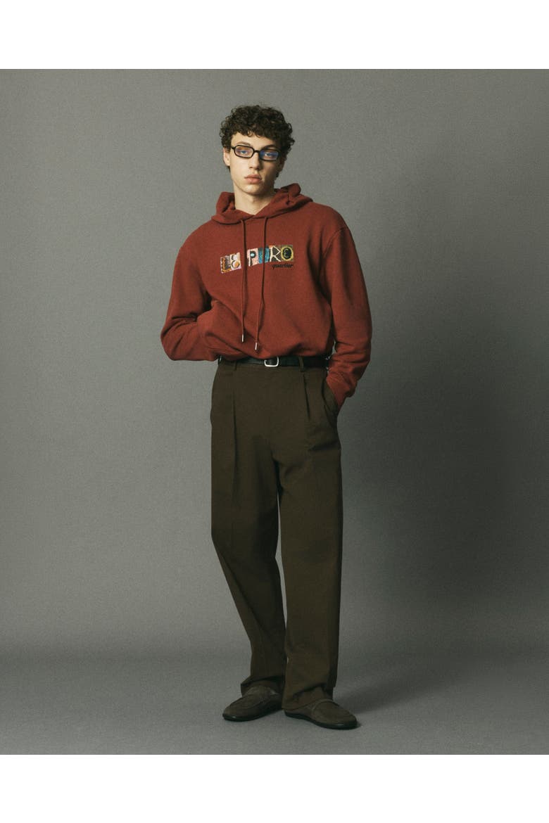 Forest Hoodie, Alternate, color, Burgundy