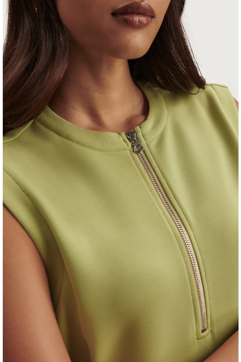 Simmons Half Zip Tank, Alternate, color, FERN