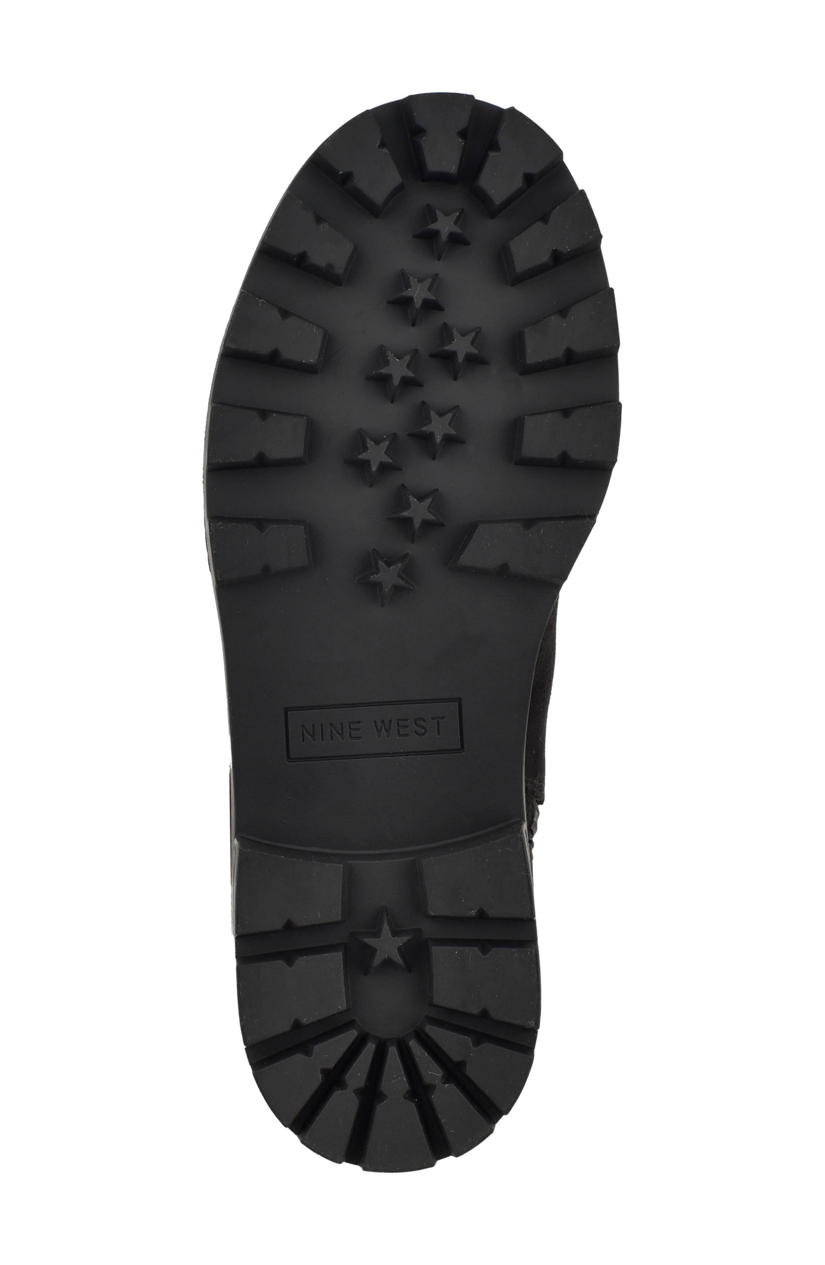 Nine West Nans Over the Knee Boot, Alternate, color, Black/ Black